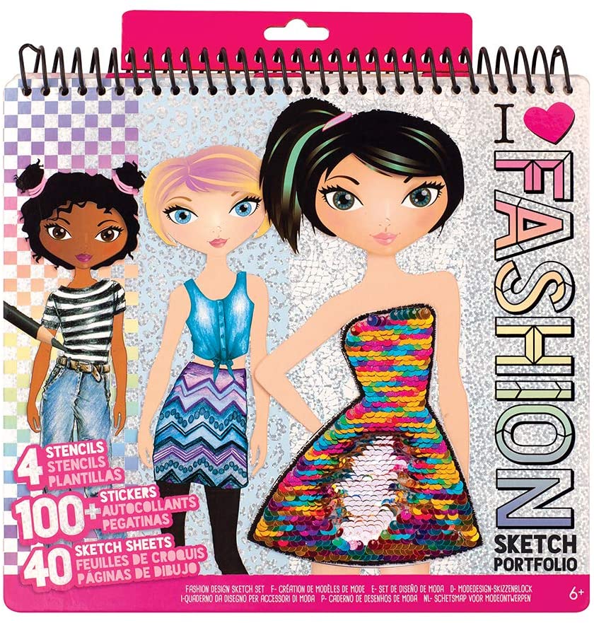 CUADERNO DE BOCETOS DISEÑOS FASHION