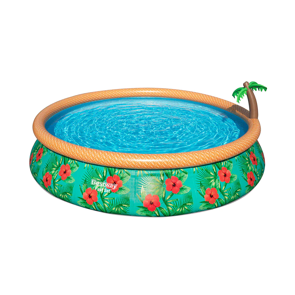 PISCINA REDONDA INFLABLE PARADISE (4.57 M X 84 CM)