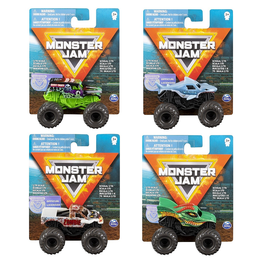 MONSTER JAM VALUE ESCALA 1:70 SURTIDO