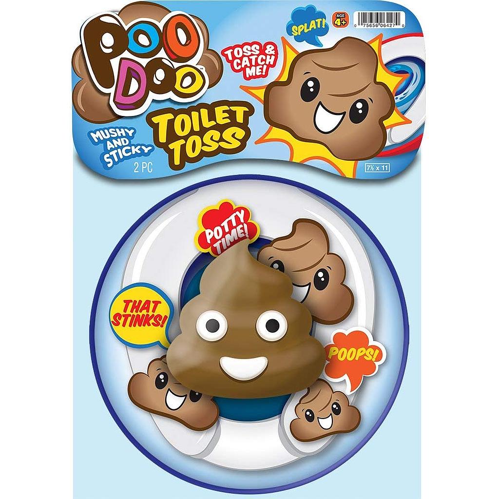 TIRA Y ATRAPA POO DOO TOILET TOSS