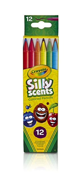 LAPICES D/COLORES SILLY SCENTS TWIST 12 PZ