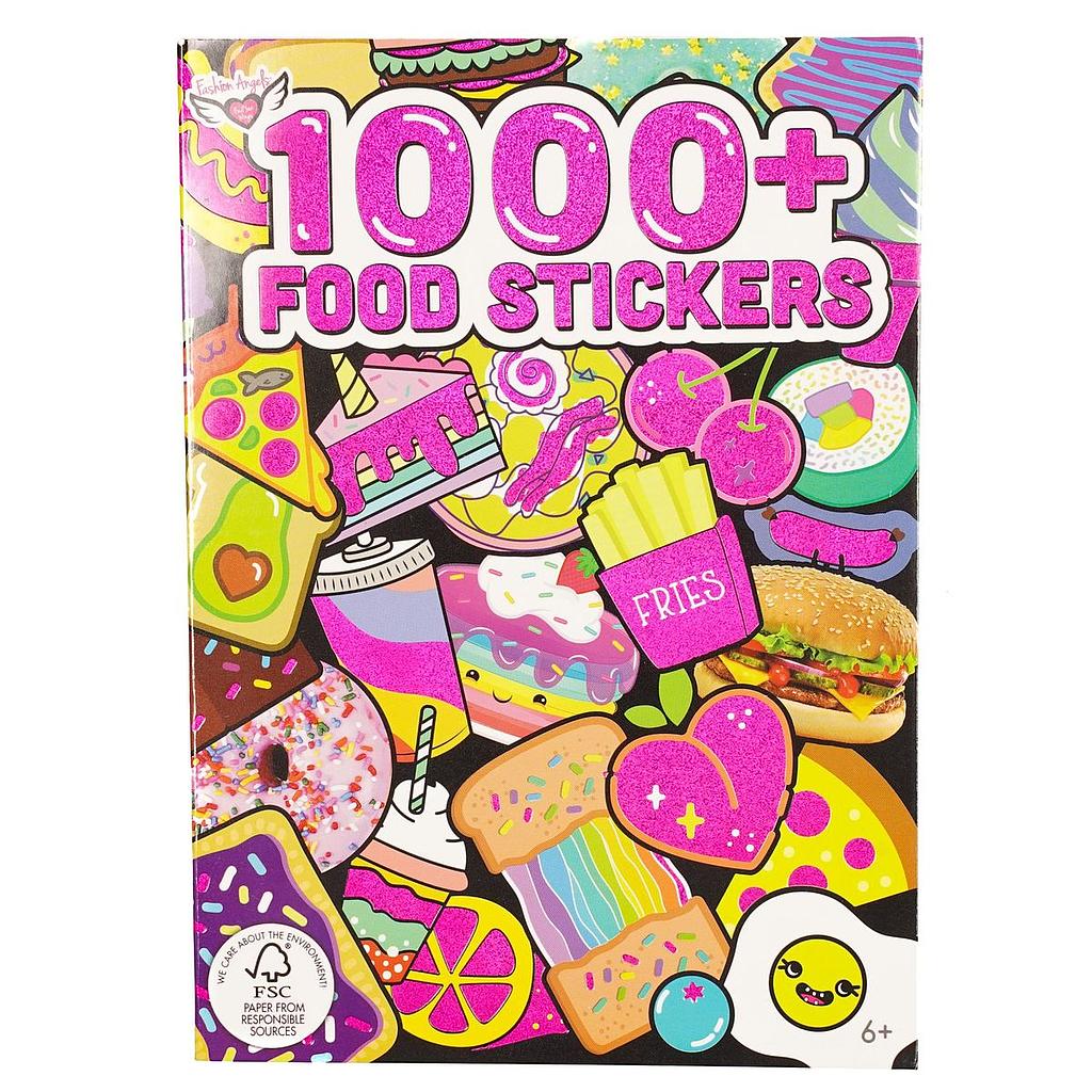 LIBRO C/CALCOMANIAS COMIDAS 1000 PZ