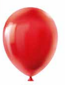 GLOBOS 12" ROJO 15 PZ
