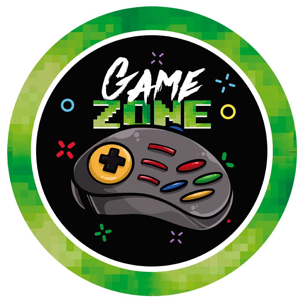 PLATOS PIÑATERIA GAMER 7"