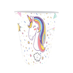 VASO PIÑATERIA UNICORNIO 9 OZ