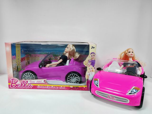 BELLA MUÑECA C/CARRO 11"