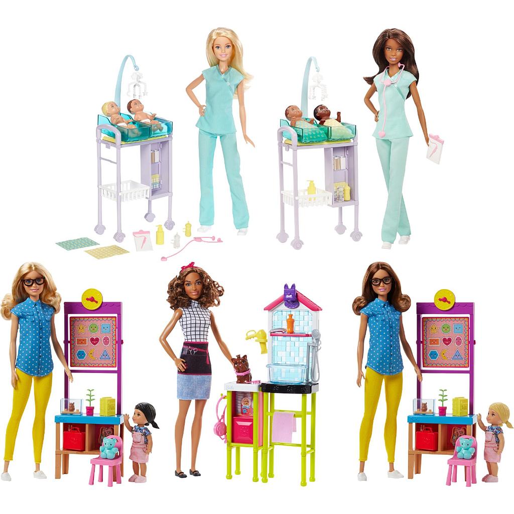 BARBIE MUÑECA PROFESIONES C/ACC