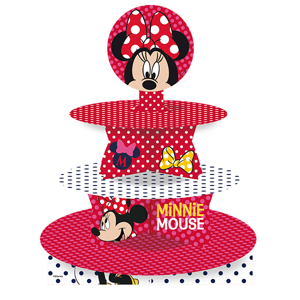 TORRE PARA CUPCAKE MINNIE MOUSE