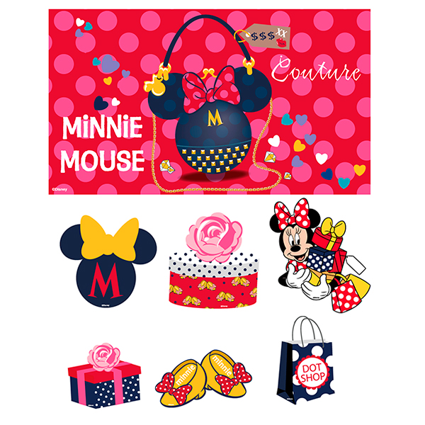 CENTRO DE MESA MINNIE MOUSE