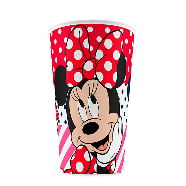 VASO PIÑATERIA MINNIE MOUSE 9 OZ