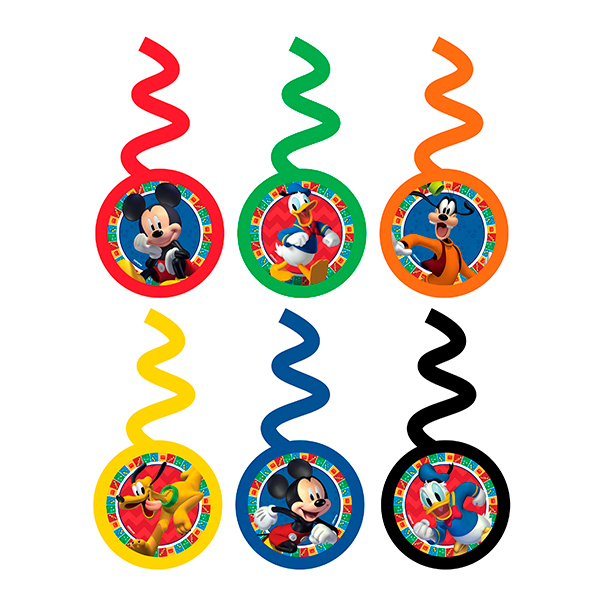 REMOLINO MICKEY MOUSE 6 PZ