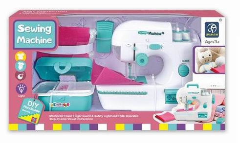 MAQUINA D/COSER CON SET DE COSTURA