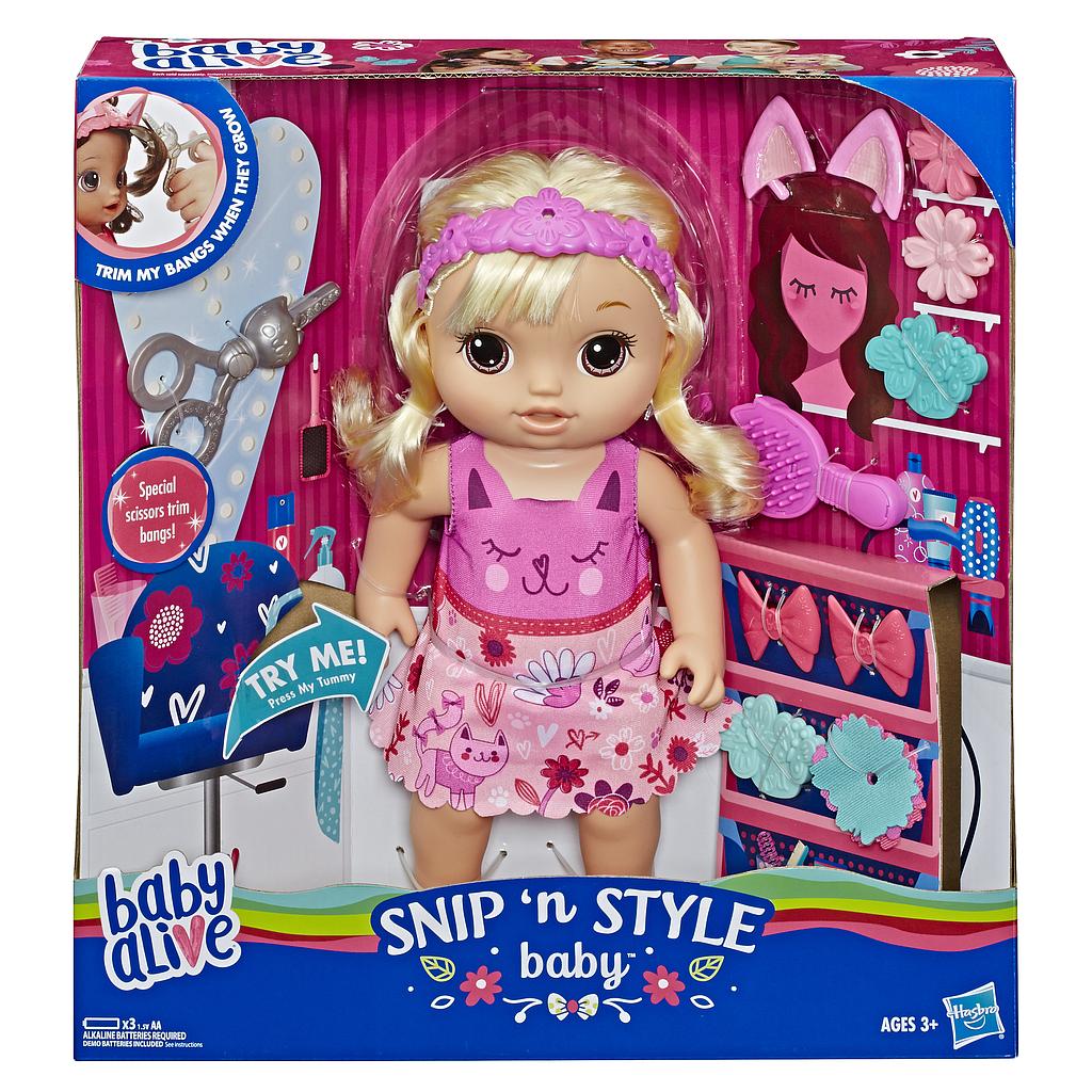 BABY ALIVE MUÑECA PEINAME
