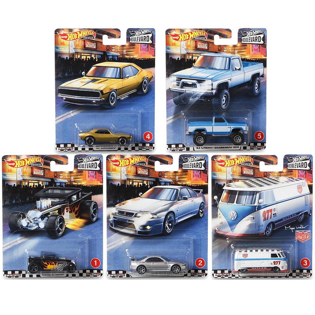 HOT WHEELS CARROS MINIATURAS BOULEVARD