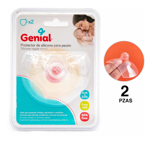 PROTECTOR DE SILICONA PARA PEZON 2PZ