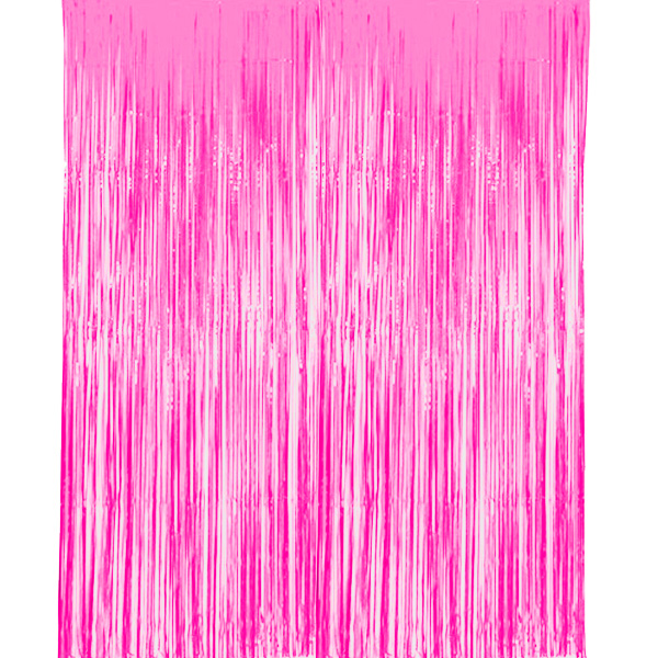 CORTINA DECORATIVA FUCSIA