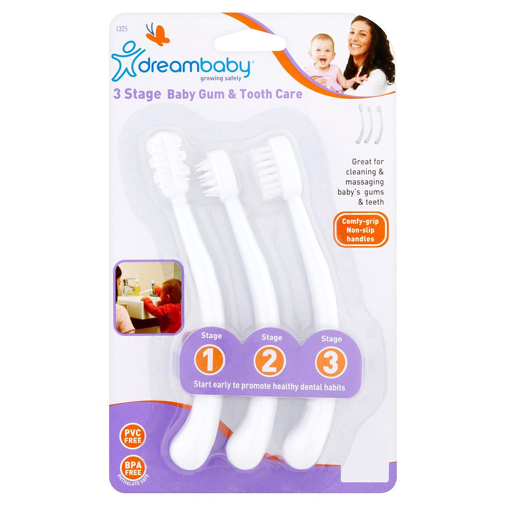 CEPILLO DE DIENTES 3 ETAPAS 3 PZ