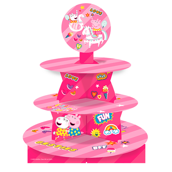 TORRE PARA CUPCAKE PEPPA PIG