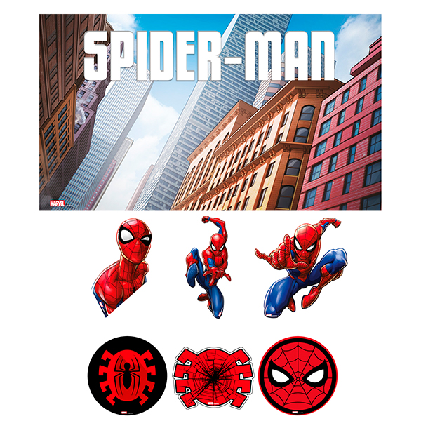 CENTRO DE MESA SPIDERMAN