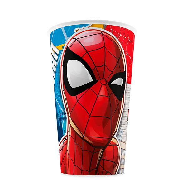 VASO PIÑATERIA SPIDERMAN 9 OZ