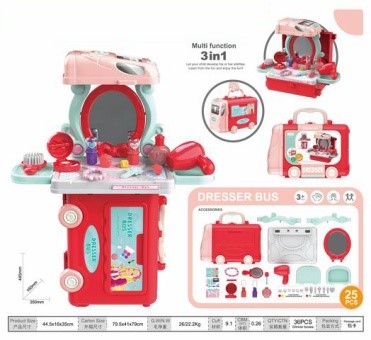 SET DE COMESTICO 3EN1