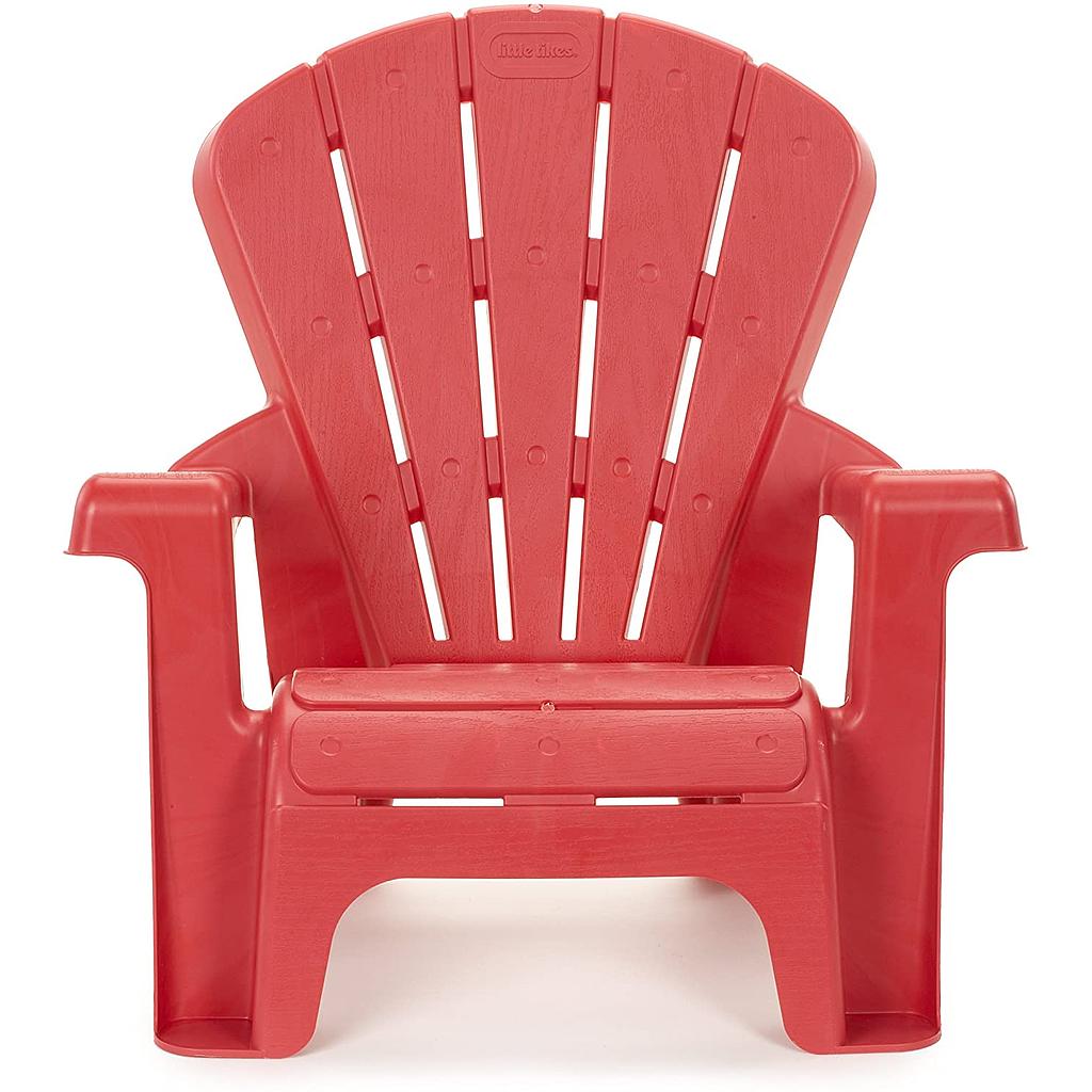 SILLA P/JARDIN ROJA