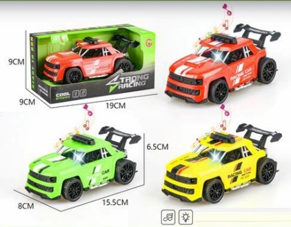 CARRO DE CARRERA CON LUCES Y SONIDO