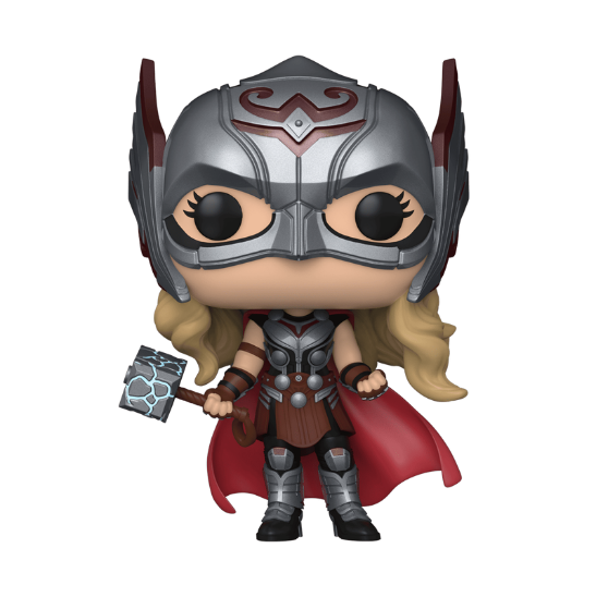 MUÑECO FUNKO POP MARVEL THOR LOVE AND THUNDER MIGHTY THOR FIG. CABEZA OSCILANTE