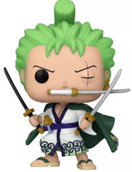 MUÑECO POP ANIMATION  ONE PIECE - RORONOA ZORO FIG. VINIL