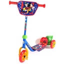 MONOPATIN 3 RUEDAS C/LANZA BURBUJAS MICKEY MOUSE