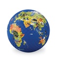 BALON DE GOMA PLAYGROUNG MUNDO 5"