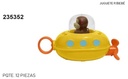 JUGUETE SUBMARINO DE BAÑERA P/BEBE ZOO