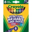 CRAYONES LAVABLES 8 PZ
