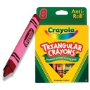 CRAYONES TRIANGULAR ANTI ROLL 8 PZ