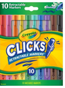 CRAYOLA MARCADORES RETRACTILES 10 PZ