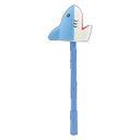 LAPICERO DECORADO SQUISHY TIBURON