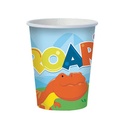 VASO PIÑATERIA DINO 9 OZ