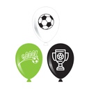 GLOBOS LATEX FUTBOL 12 PZ