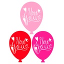 GLOBOS LATEX LOVE