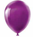 GLOBOS 12" MORADO 15 PZ