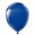 GLOBOS 12" AZUL ROYAL 15 PZ