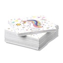 SERVILLETAS UNICORNIO 20 PZ