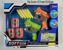LANZADOR D/DARDOS SOFT GUN C/ACC 2 PZ