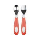 SET DE CUBIERTOS CORAL 2 PZ