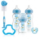 BIBERON B-ANCHA OPCIONES+ SET REGALO AZUL 6PZ