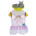 TRAJE P/CACHORRO PIKKYS ARCOIRIS S