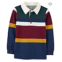 F23 T B POLO MULTI STRI RUGBY POLO