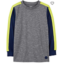 F23 K B TEE GRYNVYTELLOW ACTIVE TEE