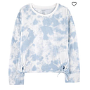FA23 KG ACTIVE TOP BLUE TIE DYE TOP